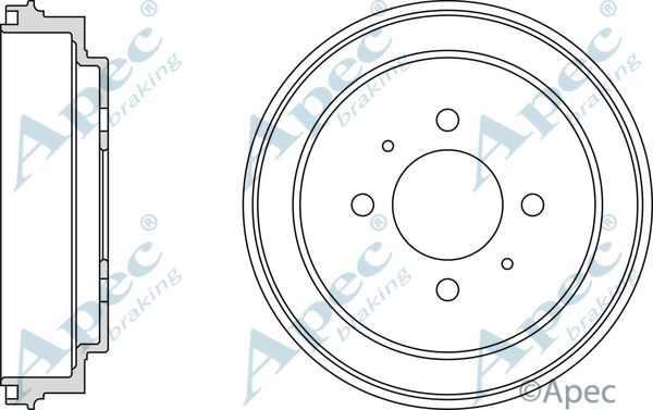 APEC BRAKING Jarrurumpu DRM9933